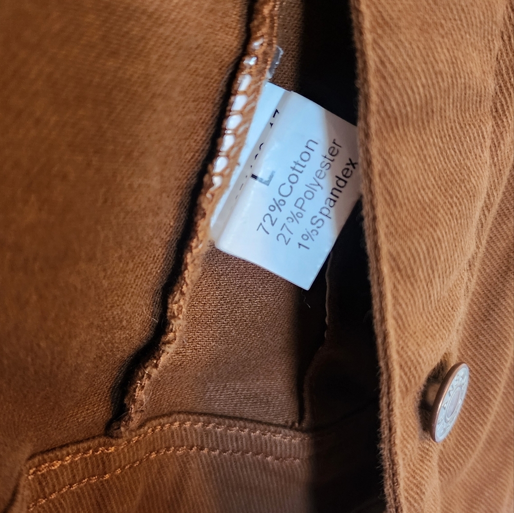 Rust Jean Jacket - image 3